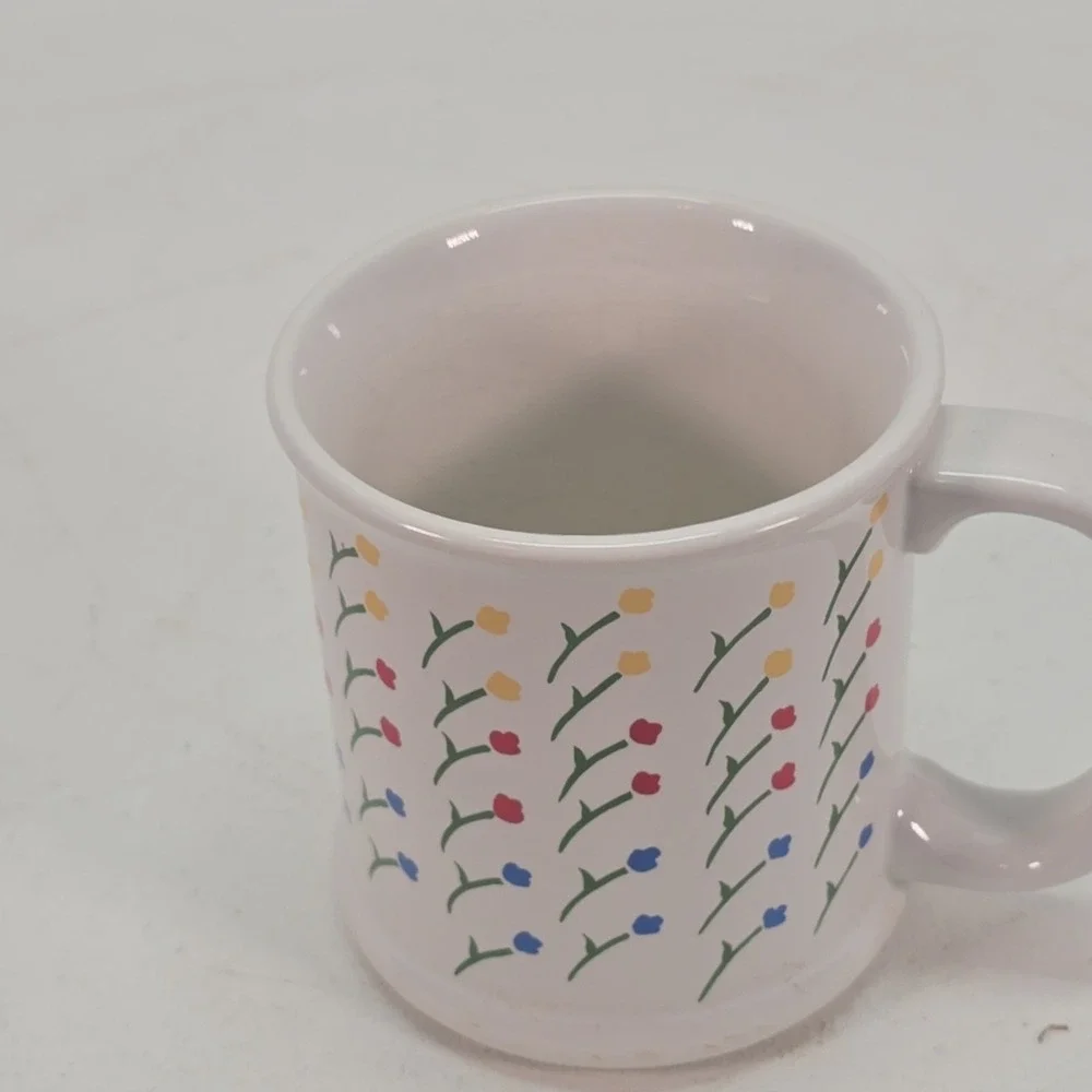 Vintage Chikara Flower Ceramic Coffee Tea Mug Cup